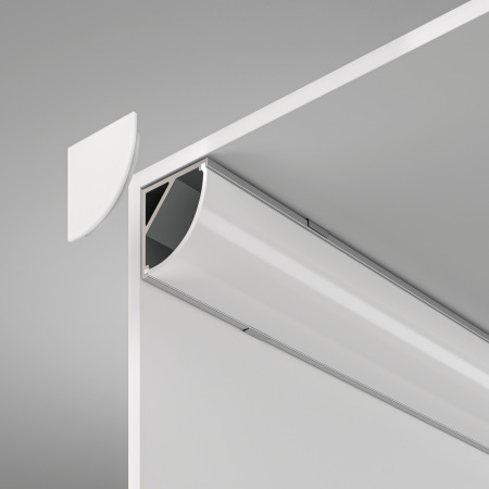 Алюминиевый профиль накладной 16x16 R, ALM008S-2M