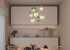 Подвесной светильник Frozen G4х7, MOD254PL-07BS