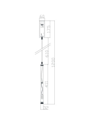 Подвесной светодиодный светильник Freya Telescope FR5168PL-L3W