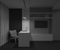 Трековый светильник Plato Exility 3000K 15Вт 120°, TR123-2-15W3K-B