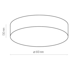 Потолочный светильник TK Lighting 1581 Rondo White