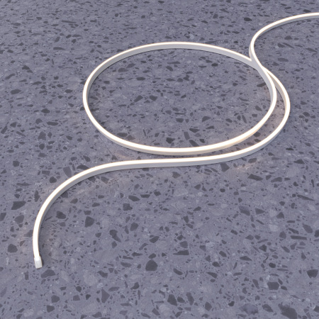 Гибкий неон 1206 24В 9,6Вт/м 3000K IP67 5м