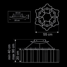 Подвесная люстра Lightstar Nubi 802160