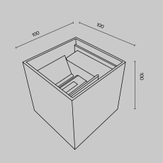 Архитектурная подсветка Fulton 3000К 6Вт IP 54, O572WL-L6W