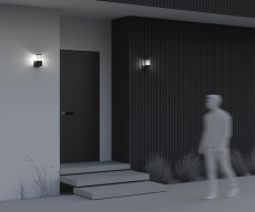 Настенный светильник (бра) Bronx E27х1 60Вт IP 54, O576WL-01B