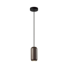 5060/1D PENDANT ODL24 449 коричн./черный/металл Подвес GU10 LED 4W COCOON