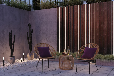 Светодиодная лента 24В COB 12Вт/м 4000К 5м IP 65 201079, 201079