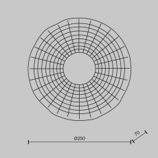 Настенный светильник (бра) Sparkle 3000К 5Вт, MOD343WL-L5BS3K3