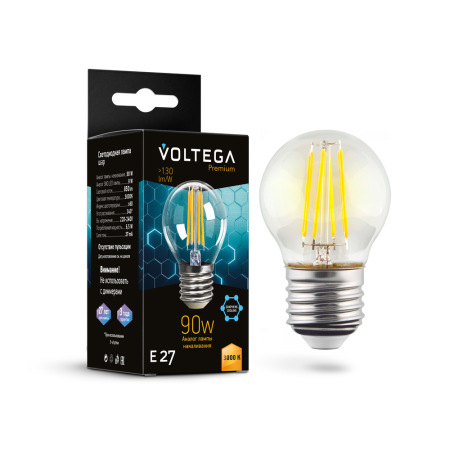 Светодиодная лампа Crystal Graphene Globe 9W 3000K E27 340°