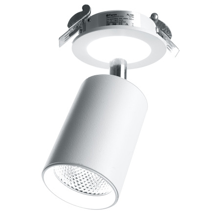 Светодиодный светильник Feron AL180 встраиваемый 10+3W 4000K белый, 32706