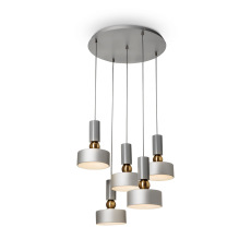 Подвесной светильник Void E14х5, MOD030PL-05GR
