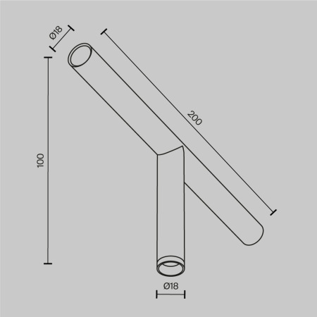 Светильник Focus Led для штанговой системы освещения Axity 3000-6000К 3Вт 45°, C102CL-3W3-6K-BS