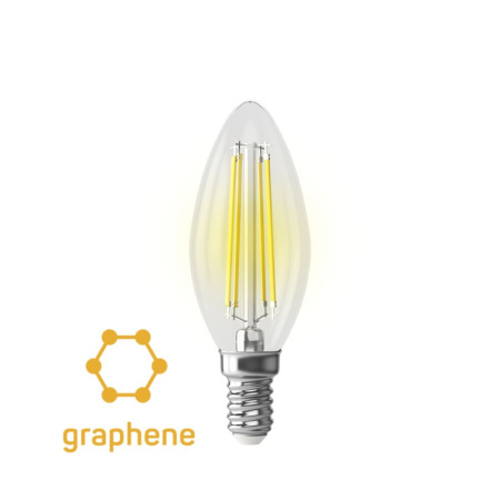 Светодиодная лампа Crystal Graphene Candle 9W 2800K E14