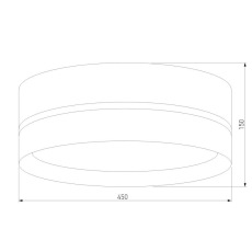 Потолочный светильник TK Lighting 6690 Paglia