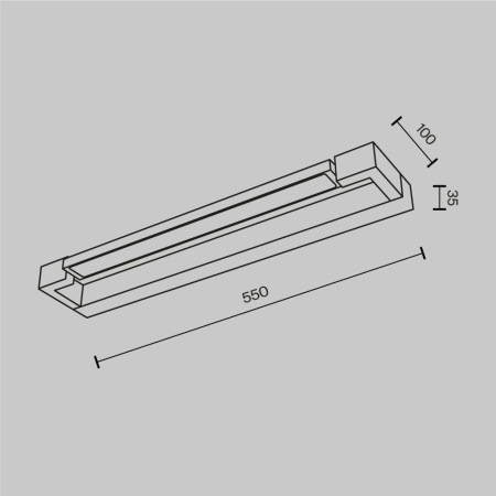 Подсветка Beam 4000K 10Вт, MIR265WL-L10W4K