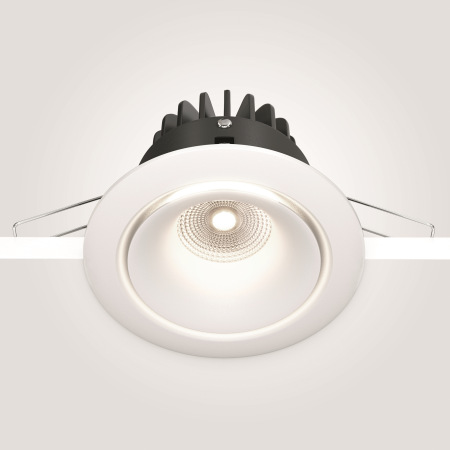 Встраиваемый светильник Yin 4000K 1x12Вт 60° DL031-L12W4K-W