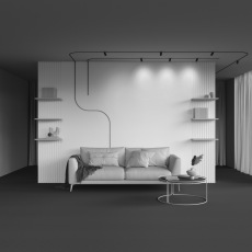 Трековый светильник Focus Led Levity 3000К 5Вт 36°, TR187-1-5W3K-M-B