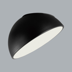 7658/35L MITRA LED SN 50 Светильник пластик/белый/черный LED 35Вт 4000K D300 IP20 PLUTO BLACK