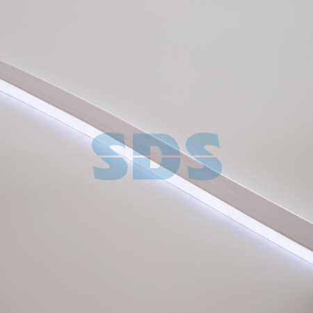 Гибкий неон LED SMD 8х16 мм,  двухсторонний,  белый,  120 LED/м,  бухта 100 м