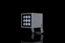 Архитектурный точечный фасадный светодиодный прожектор Гранит145 S-SMD 25-24-RGB