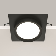 Встраиваемый светильник Hoop GX53 1x15Вт DL086-GX53-SQ-B