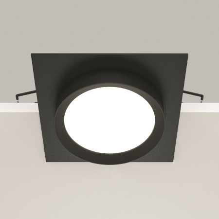 Встраиваемый светильник Hoop GX53 1x15Вт DL086-GX53-SQ-B