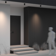 Потолочный светильник Luxe 3000К 10Вт IP65, O500CL-L10B3K