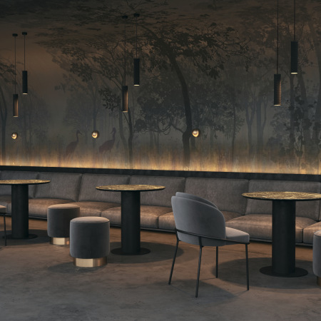 Подвесной светильник Focus Design GU10 1x10Вт, P038PL-01B