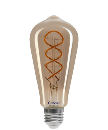 Светодиодная лампа GLDEN-ST64DSS-6-230-E27-1800 1/5/20