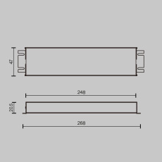 Источник напряжения Triac 24В 100Вт IP67, 734002
