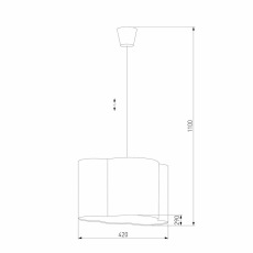 Подвесной светильник TK Lighting 3362 Cloud