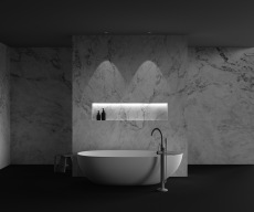 Встраиваемый светильник Dip 4000K 10Вт 50°, DL116-10W-4K-W