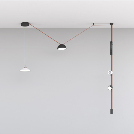Трековый светильник BELTY SPOT DK5540-WH+BK