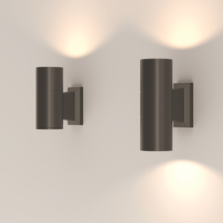 Настенный светильник (бра) Bowery GU10х2 50Вт IP 54, O574WL-02B