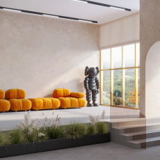 Трековый светильник Basis Gravity 4000K 20Вт 120°, TR074-2-20W4K-B