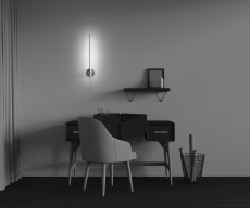 Настенный светильник Elegant 2700K 7Вт 100°, C085WL-L7BS2.7K