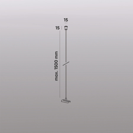 Подвесной комплект Denkirs TR2126-WH