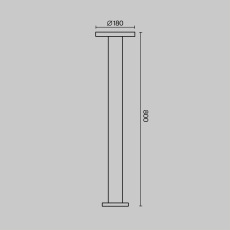 Ландшафтный светильник Wald 3000К 12Вт IP65, O420FL-L12GF1