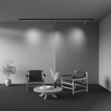 Трековый светильник Focus T Unity 4000K 6Вт 36°, TR141-1-6W4K-M-BS