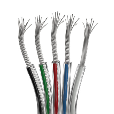 Шлейф питания ARL-20AWG-CLEAR-5Wire-CU (Arlight)