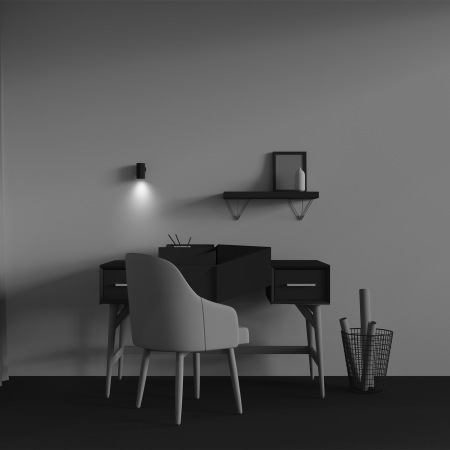 Настенный светильник (бра) Calipso GU10x01 10Вт IP20, C106WL-01-GU10-B