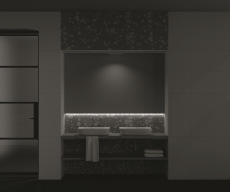 Трековый светильник Basis Grid Radity 3000K 12Вт 120°, TR084-1-12W3K-W