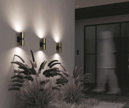 Настенный светильник (бра) Bowery GU10х2 50Вт IP 54, O582WL-02BS