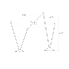 Комплект ременной трековой системы Belty DK55SET03-02-LG