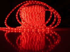 Дюралайт LED-XD-2W-100M-240V красный,13мм, (2м)