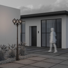 Садово-парковый светильник Via O023FL-03G