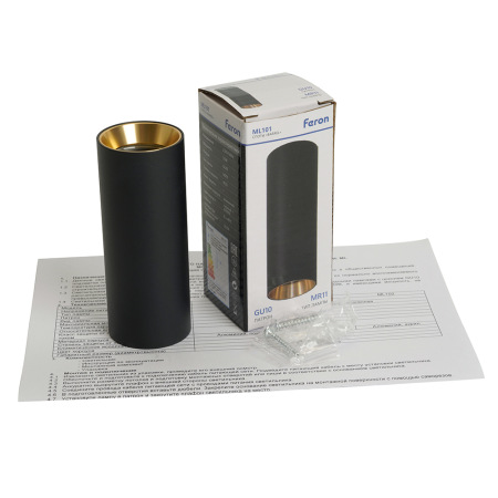 Светильник потолочный Feron ML101 Barrel MR11 GU10 35W 230V, ML101