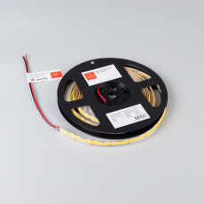 Лента COB-X576-10mm 24V Warm2400 (15 W/m, IP20, 5m) (Arlight, высок.эфф.150 лм/Вт)