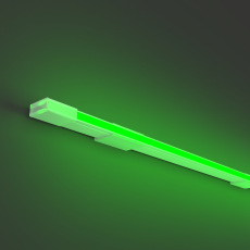 Гибкий неон 10x4 24В 9,6 Вт/м Green IP67 5м