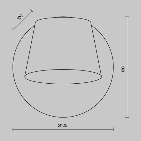 Настенный светильник (бра) Pixel 3000К 7Вт, MOD421WL-L6BBS3K